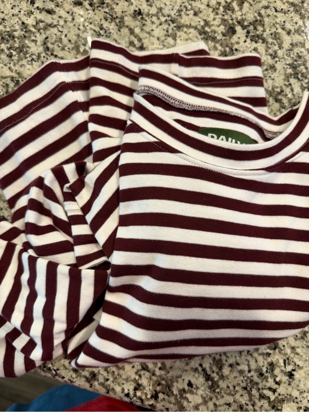 Daily Drills Bodega stripe cotton long sleeve
